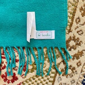 Vintage Benetton Scarf Wool Angora Made in Italy